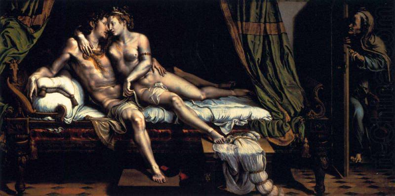 Giulio Romano The Lovers china oil painting image